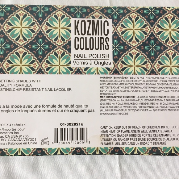 Kozmic Colours Nails Varnish Set - Vibrant Colours 💅🏾 ! NWOT Price Drop 🔥! - Picture 4 of 6